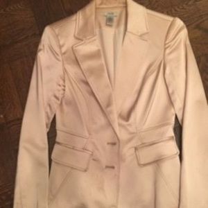 Cache Satin Suit Jacket